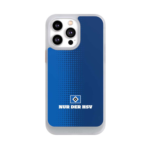 Apple iPhone 14 Pro Max NIVOcore Nur der HSV - Rautenraster Blau