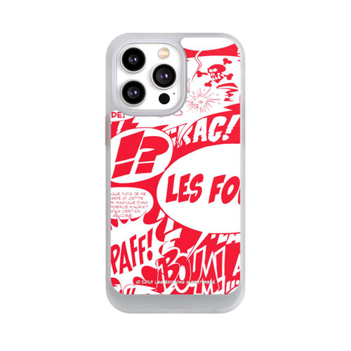 Apple iPhone 14 Pro Max NIVOcore Sprechblasen Asterix Rot