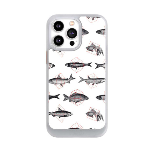Apple iPhone 14 Pro Max NIVOcore Fische in Geometrie
