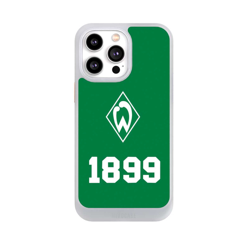 iPhone 14 Pro Max NIVOcore 1899 Grün-Weiß Lebenslang Grün - Werder Bremen