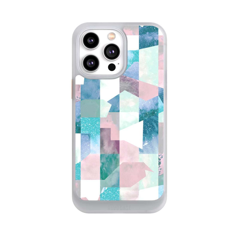 iPhone 14 Pro Max NIVOcore Collage Textur Pastell