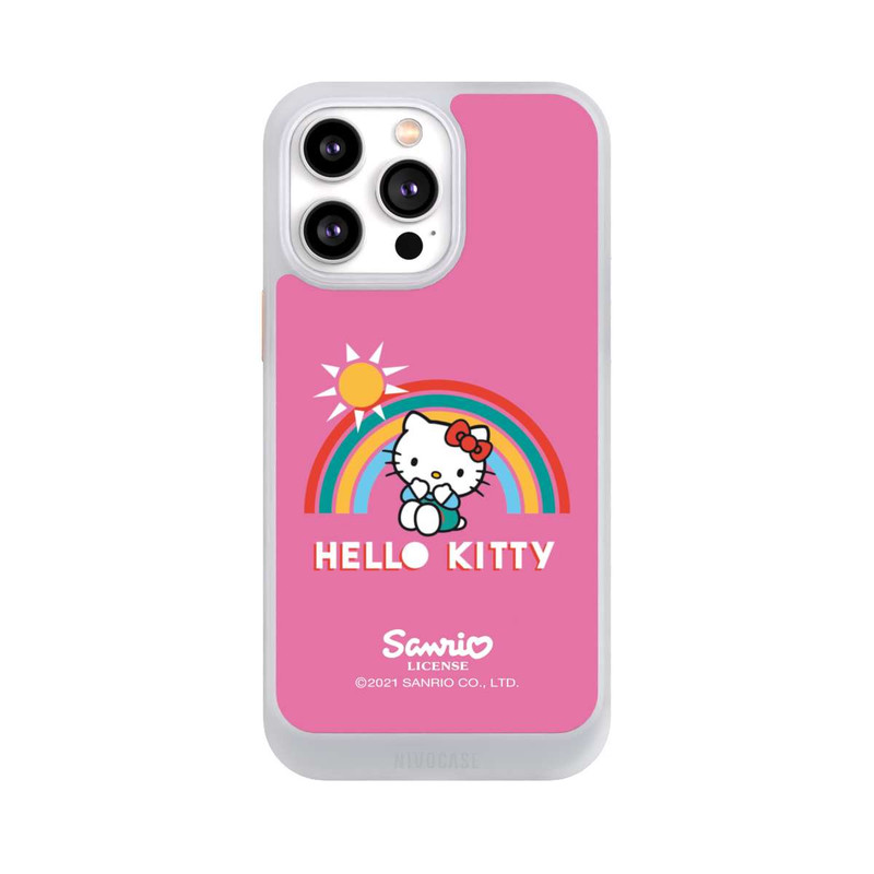 iPhone 14 Pro Max NIVOcore Hello Kitty Arc-en-ciel