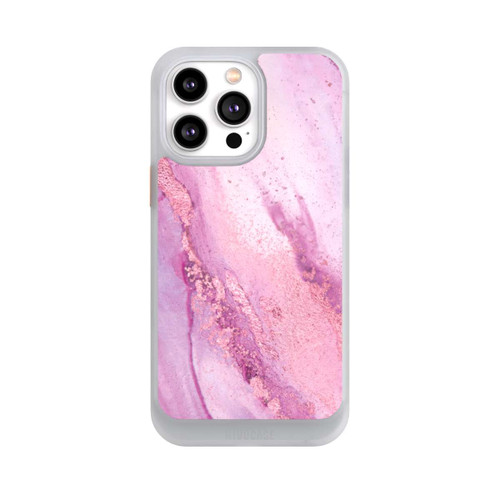 Apple iPhone 14 Pro Max NIVOcore Lila Marmorwand