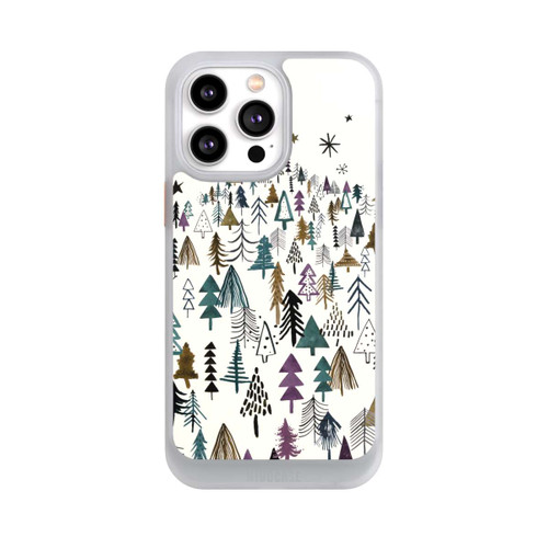 Apple iPhone 14 Pro Max NIVOcore Bergbäume Wald Lila