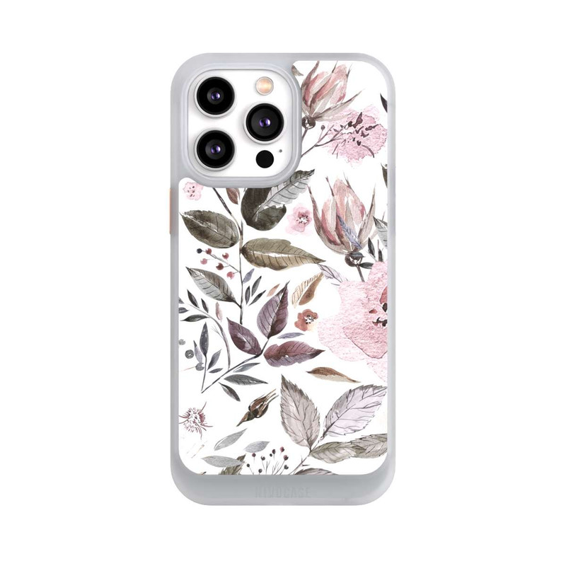 iPhone 14 Pro Max NIVOcore Aquarell braune Rosenblüten