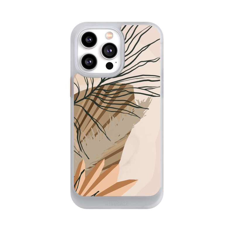 iPhone 14 Pro Max NIVOcore Line Art Sommer Farn