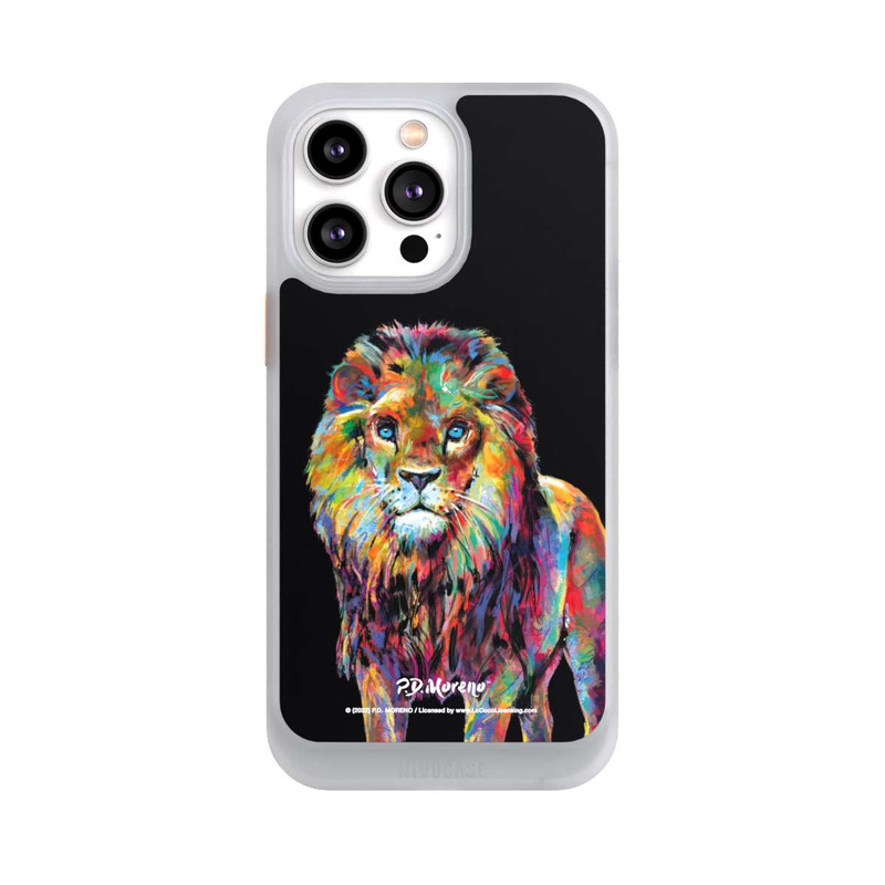iPhone 14 Pro Max NIVOcore Löwe Bunte Kunst von P.D. Moreno