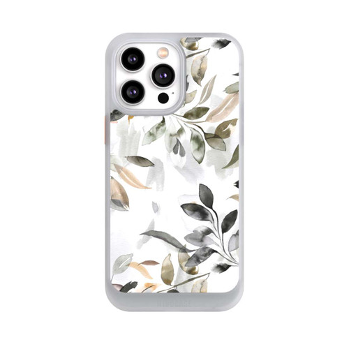 Apple iPhone 14 Pro Max NIVOcore Aquarellblätter neutral