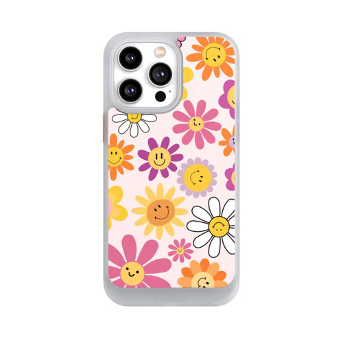 Apple iPhone 14 Pro Max NIVOcore Smiles Pink Flowers