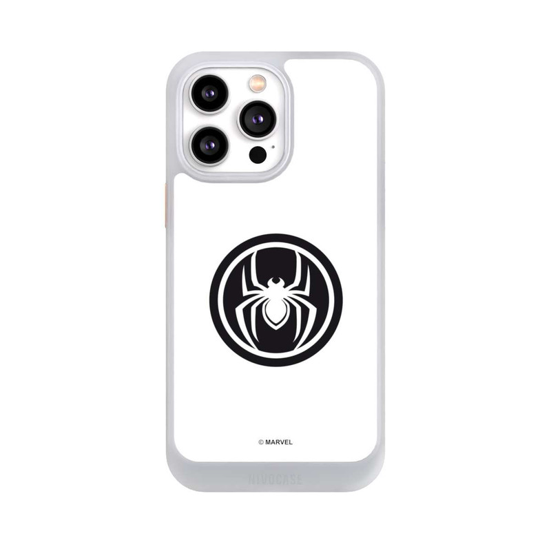 iPhone 14 Pro Max NIVOcore Spider-Man Logo White