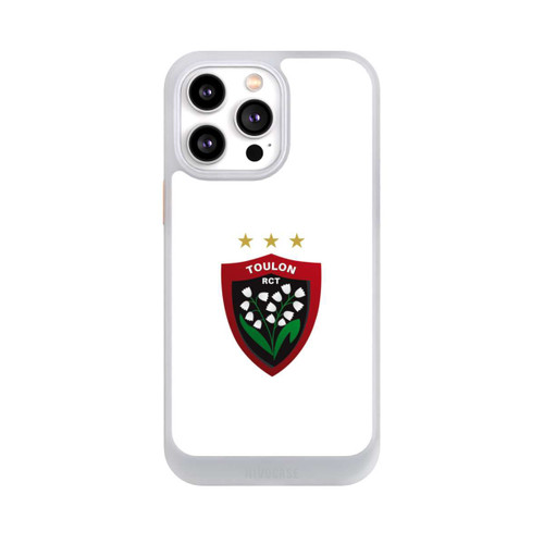 Apple iPhone 14 Pro Max NIVOcore RC Toulonnais Logo Weiß