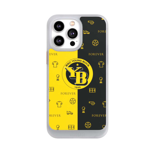 Apple iPhone 14 Pro Max NIVOcore BSC YB Gelb Schwarz Muster