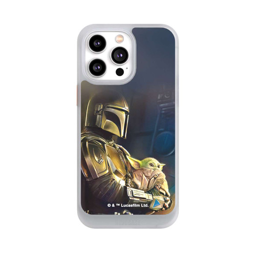 Apple iPhone 14 Pro Max NIVOcore Mandalorianer und Grogu im Schiff