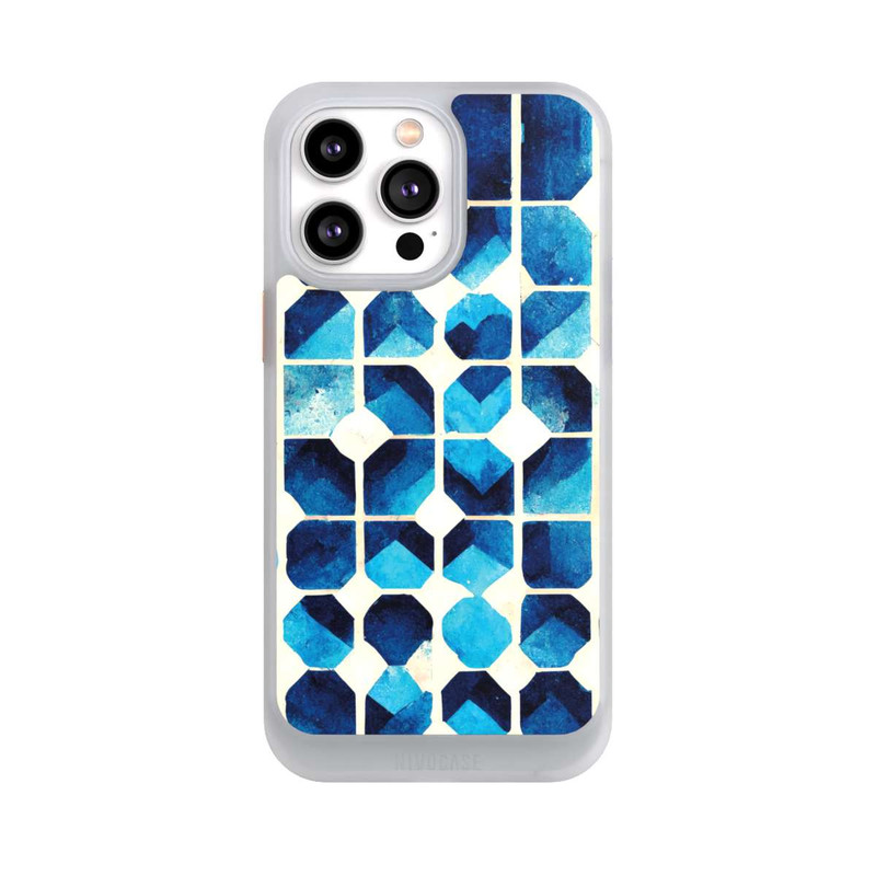 iPhone 14 Pro Max NIVOcore Blaues Muster