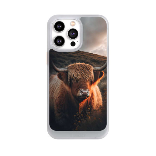 Apple iPhone 14 Pro Max NIVOcore Hochland Rind mit großen Hörnern mit KI