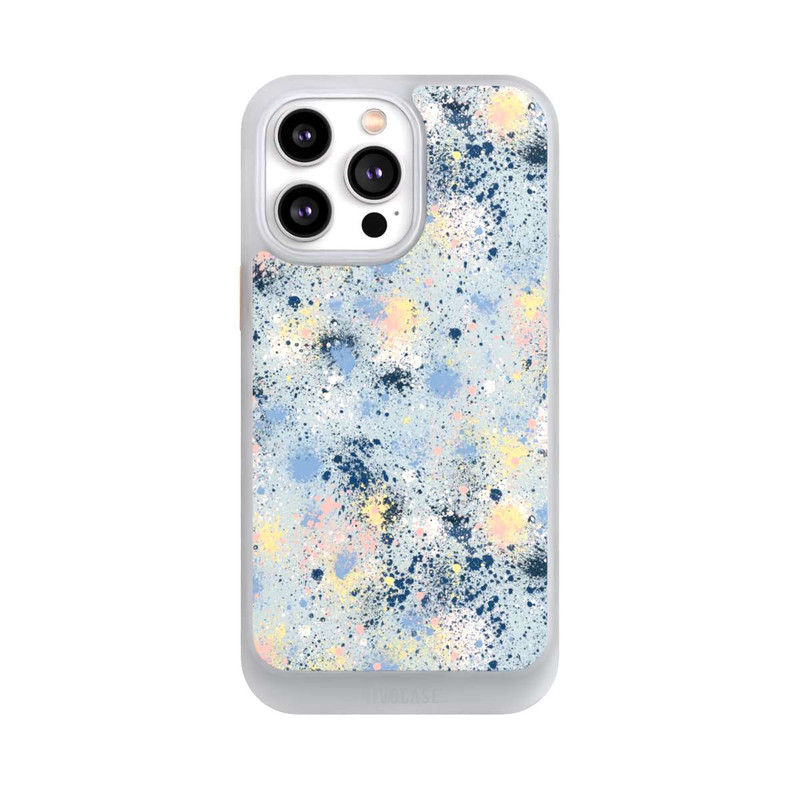 iPhone 14 Pro Max NIVOcore Ink Dripping Dust Texture Blue