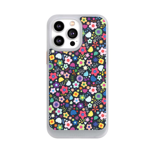 Apple iPhone 14 Pro Max NIVOcore Psychedelic Flowers Multi Black