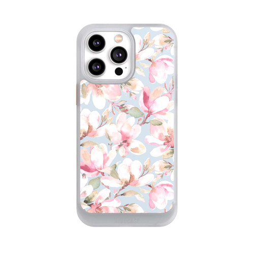 Apple iPhone 14 Pro Max NIVOcore Magnolien Blumen Pastellrosa