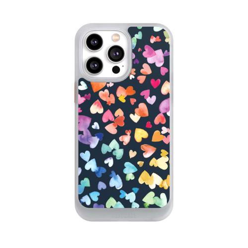 Apple iPhone 14 Pro Max NIVOcore Valentines Hearts Black