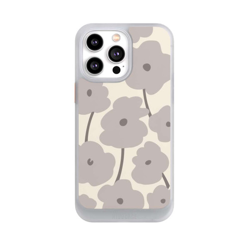 Apple iPhone 14 Pro Max NIVOcore Fleurs minimalistes Beige