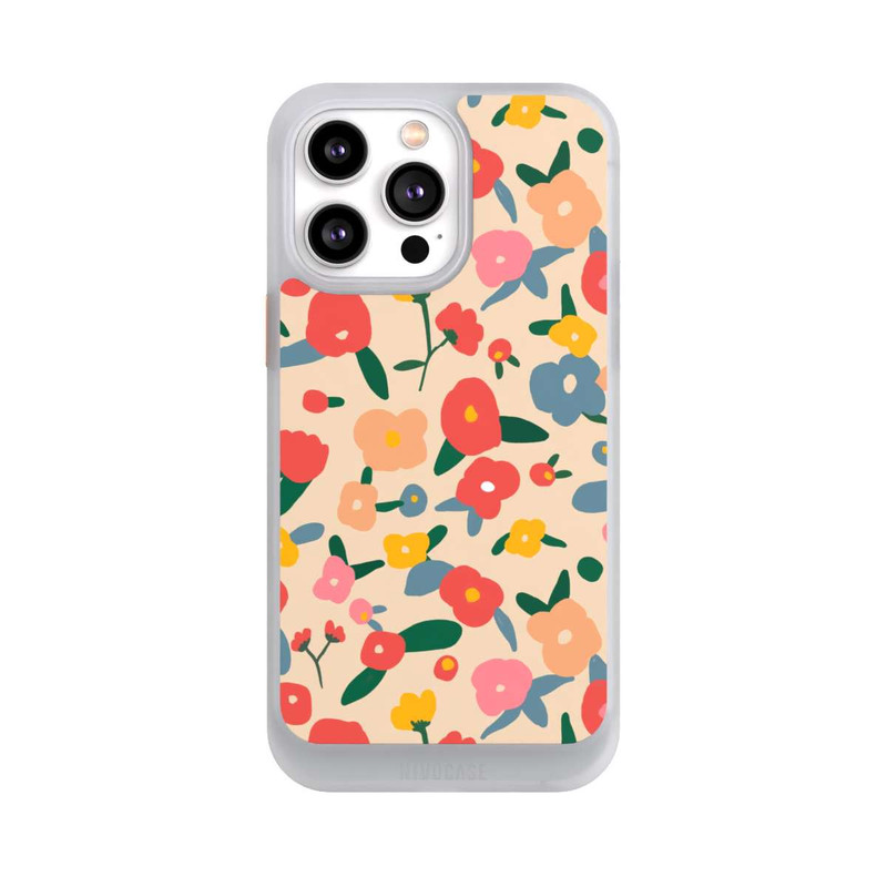 iPhone 14 Pro Max NIVOcore Retro Bold Scandi Flowers