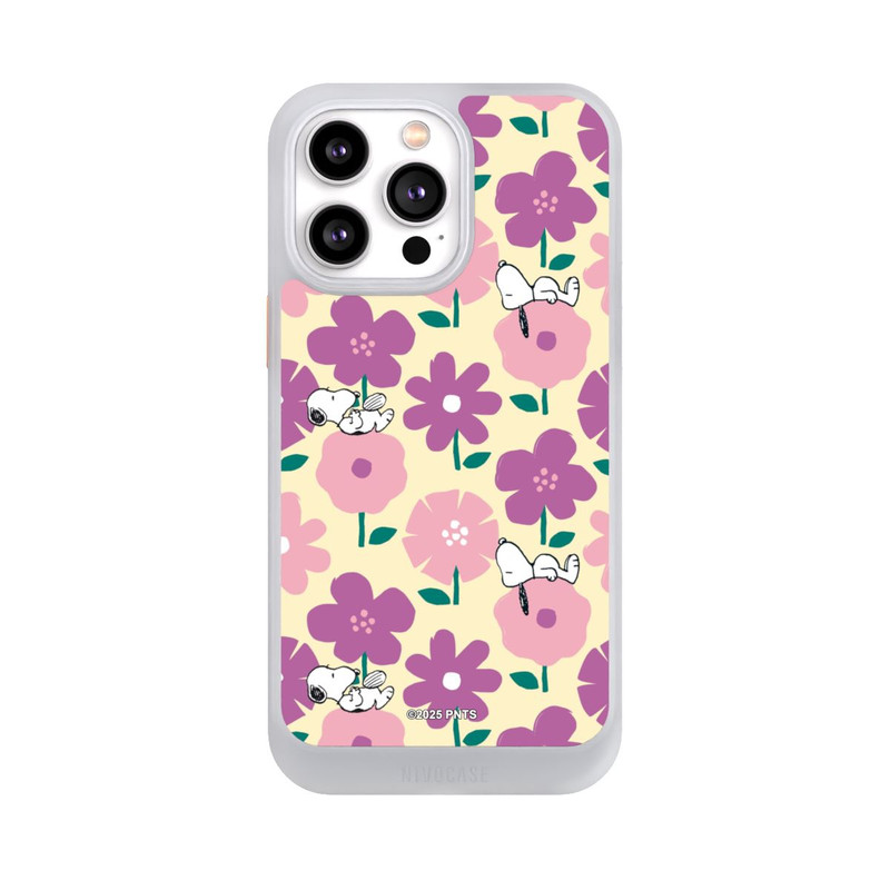 iPhone 14 Pro Max NIVOcore Peanuts Flower Pattern Yellow