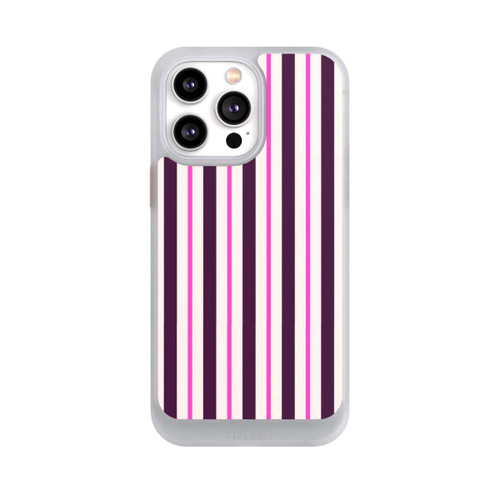Apple iPhone 14 Pro Max NIVOcore Streifen Rot Bordeaux