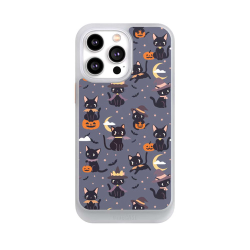 Apple iPhone 14 Pro Max NIVOcore Cute Halloween Witch Cats and Pumpkins