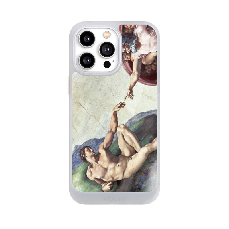 iPhone 14 Pro Max NIVOcore Michelangelo Buonarroti Création d'Adam