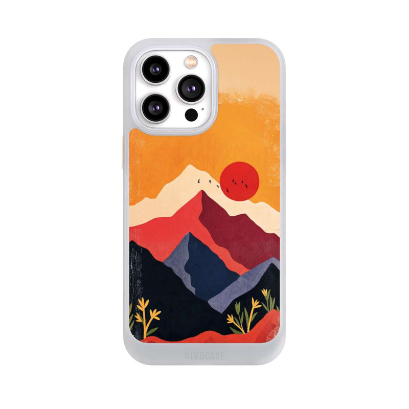 iPhone 14 Pro Max NIVOcore Les Alpes En Rouge
