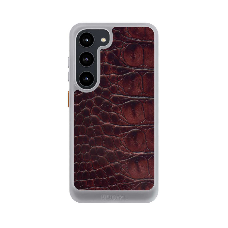 Galaxy S23 NIVOcore Cuir de Crocodile