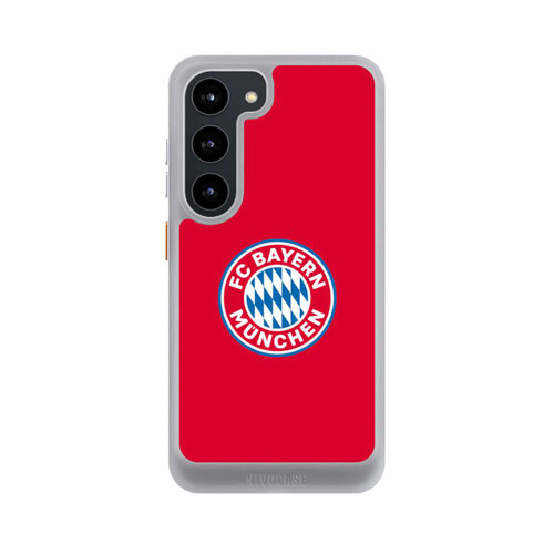 Samsung Galaxy S23 NIVOcore FCB Logo sur fond rouge
