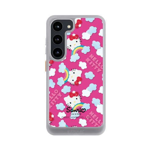 Samsung Galaxy S23 NIVOcore Hello Kitty Regenbogenmuster