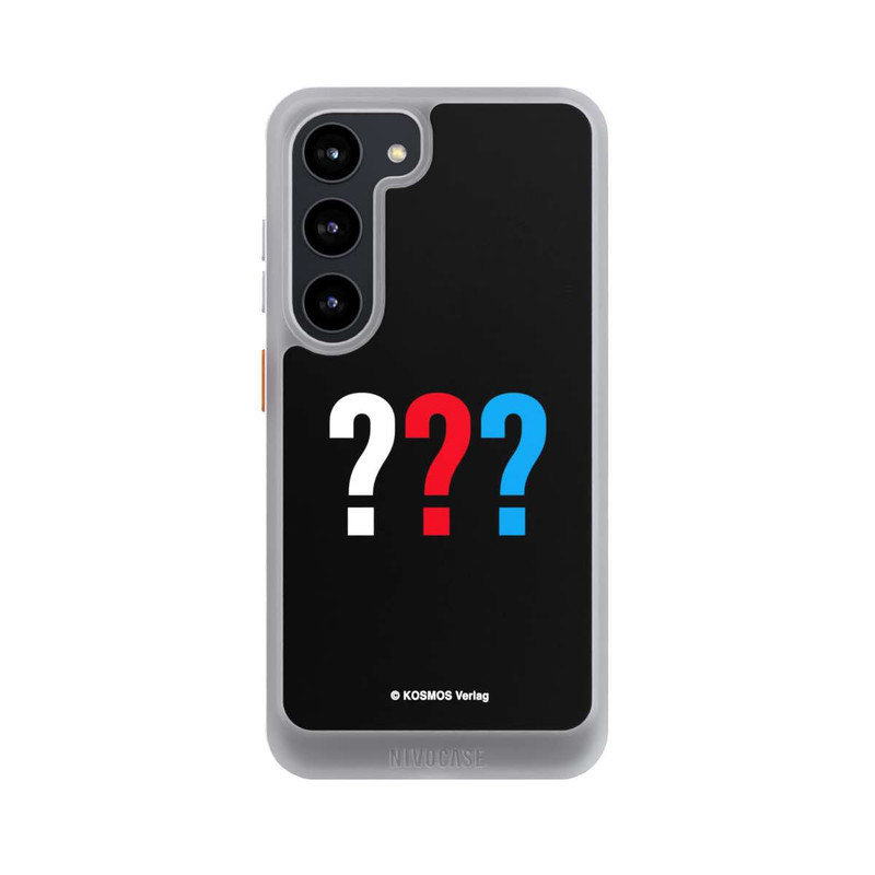 Galaxy S23 NIVOcore Drei Fragezeichen Logo