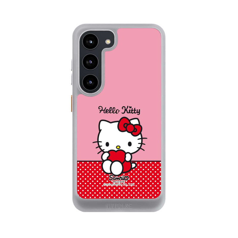 Galaxy S23 NIVOcore Hello Kitty sitzend mit Herz