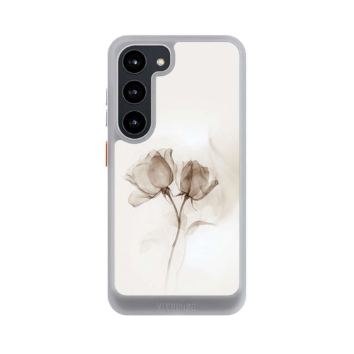 Samsung Galaxy S23 NIVOcore Braune Rose Blume Nebel