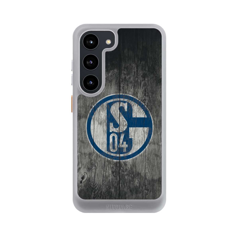 Galaxy S23 NIVOcore Schalke 04 Holz Look