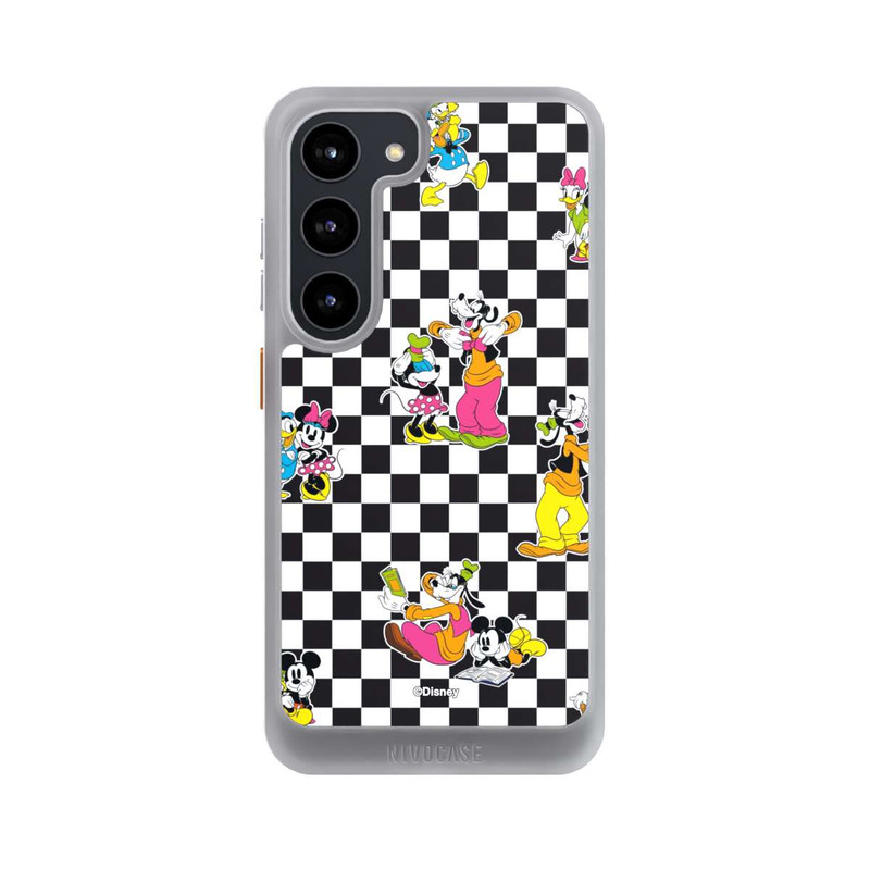 Galaxy S23 NIVOcore Donald and Friends Pattern Black and White