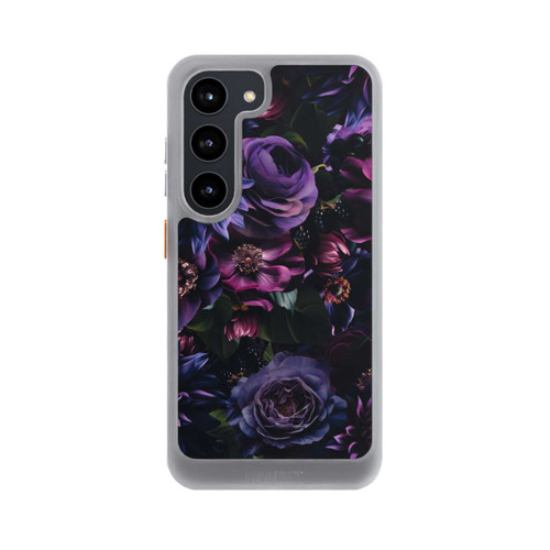 Samsung Galaxy S23 NIVOcore Dunkle Lila Blüten 