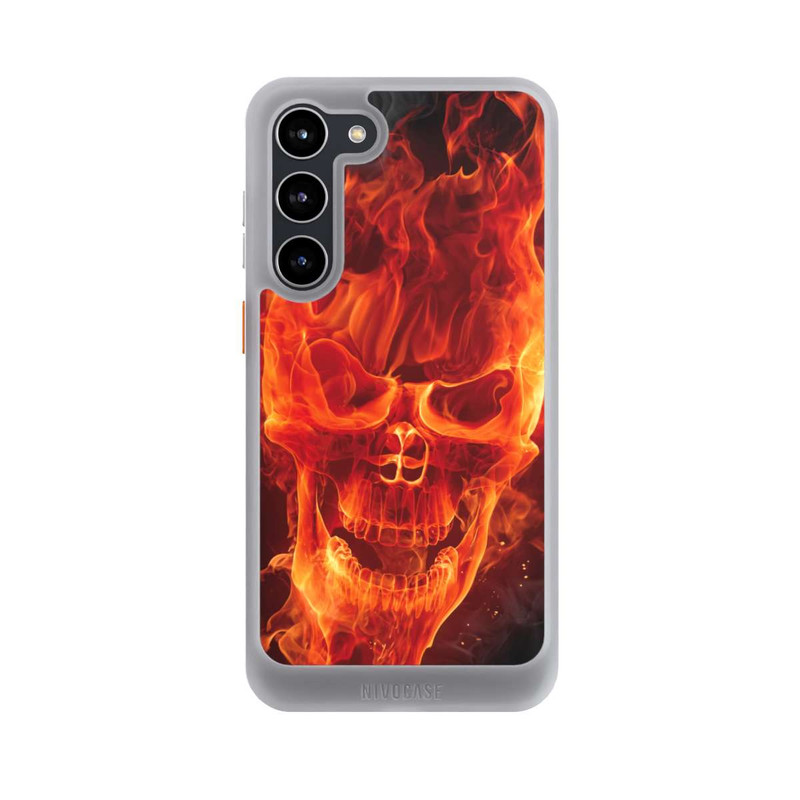 Galaxy S23 + NIVOcore Burning Skull