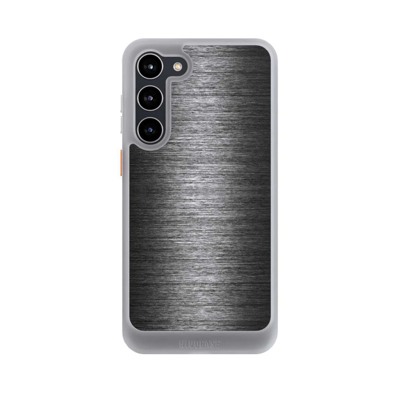 Galaxy S23 + NIVOcore Metal Look - Anthrazit
