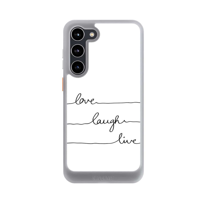 Galaxy S23 + NIVOcore Love Laugh Live