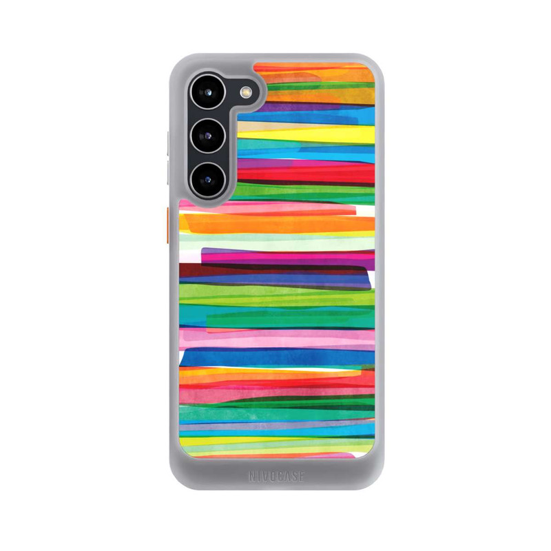 Galaxy S23 + NIVOcore Bunte Streifen1