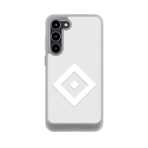 Samsung Galaxy S23+ NIVOcore Rauten Logo auf HSV Grau