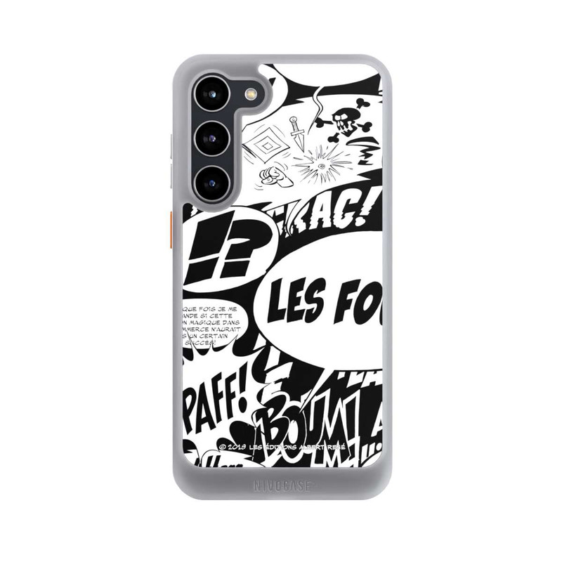Galaxy S23 + NIVOcore Bulles BD Astérix Noir