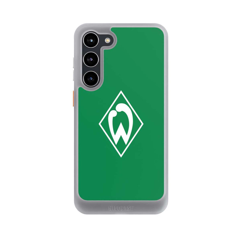 Galaxy S23 + NIVOcore Logo auf Grün - Werder Bremen