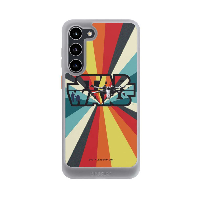 Galaxy S23 + NIVOcore Retro X-Wing Star Wars Logo
