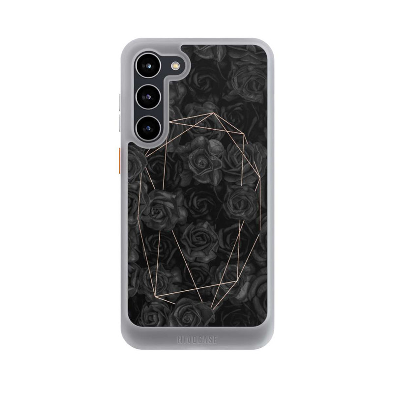 Galaxy S23 + NIVOcore Schwarze Rosen