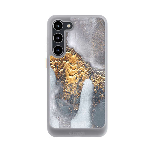 Samsung Galaxy S23+ NIVOcore Beton-Gold-Glitzerlook