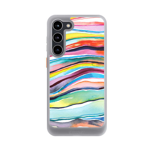Samsung Galaxy S23+ NIVOcore Aquarell Achatschichten
